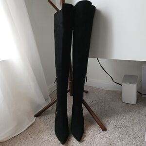 Tony Bianco Suede Thigh High Boots